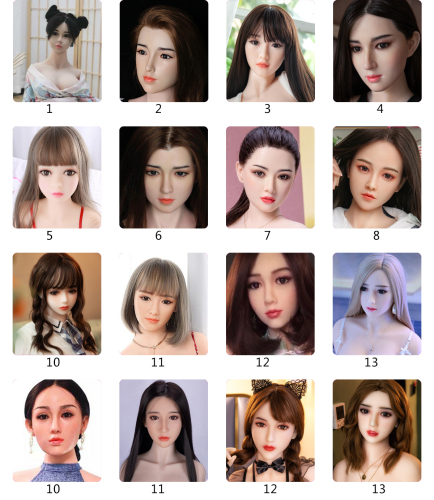 Single head, large head, recommended for love dolls over 140cm, TPE material