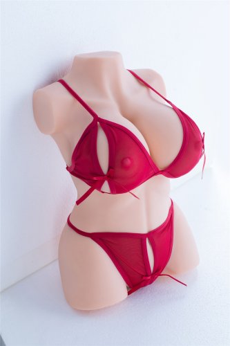 Upper torso height 40 cm Three size 67.5x45.5x66.5 cm Weight 7.5 kg TPE material Love Doll