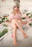 Full Silicone life size adult dolls 100cm Rico Big Tits 12.5kg Mini Love Doll with 6 sets of wigs