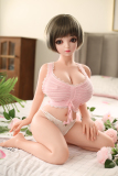 Full Silicone life size adult dolls 100cm Rico Big Tits 12.5kg Mini Love Doll with 6 sets of wigs