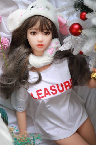 Christmas Girl Fuko 150cm Medium Milk Life Size Dutch Wipe Medical TPE Love Doll